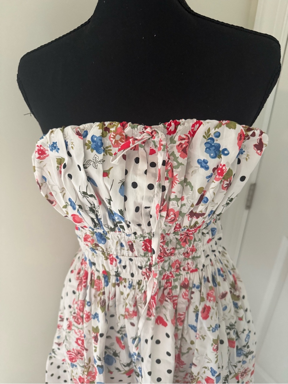 NWT Somerset Collection with Anthropologie Strapless Mini Dress - Picture 5 of 7